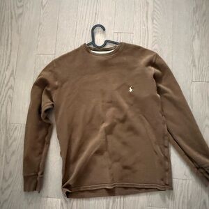 Polo Ralph Lauren Brown Crewneck Sweater